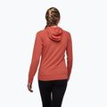 Felpa trekking donna Black Diamond Alpenglow Hoody baja sunrise 3