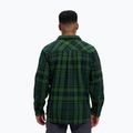 Camicia da trekking da uomo Black Diamond Project Heavy Flannel verde palma/antracite a quadri 2