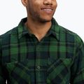Camicia da trekking da uomo Black Diamond Project Heavy Flannel verde palma/antracite a quadri 4