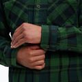 Camicia da trekking da uomo Black Diamond Project Heavy Flannel verde palma/antracite a quadri 5