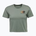 Maglietta da donna Black Diamond Faded Crop verde alloro 4