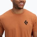 Black Diamond Equipmnt For Alpinist SS Tee Uomo moab marrone 4