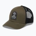 Cappello da baseball Black Diamond Trucker basalto / nero / cam patch nero