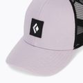 Cappellino con visiera Black Diamond Trucker soft lilac/black/black icon patch 3