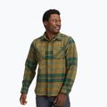 Camicia uomo Black Diamond Project Heavy Flannel deep woods/laurel green plaid