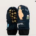 Guanti da snowboard per bambini Level Animal Mitt blu cielo 5