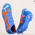 PUMA Future Match MXSG scarpe da calcio uomo blu glimmer/puma bianco/ultra arancione 11