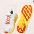 Scarpe da corsa da uomo HOKA Clifton 8 Wide blanc de blanc/illuminante 17