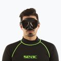 Maschera subacquea SEAC Cove black/red 4