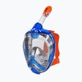 Maschera integrale SEAC Magica blu/arancione per lo snorkeling