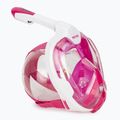 Maschera integrale per snorkeling SEAC Magica white/pink