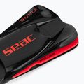 Pinne da nuoto SEAC Shuttle black/red 4