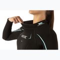 Muta subacquea da donna SEAC Feel-S 3 mm black/light blue 5