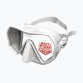 Maschera subacquea SEAC Pura Antifog white 2