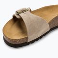 Scholl Estelle Sue infradito da donna beige scuro 7