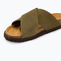 Infradito da uomo Scholl Leon Sue Hdjmb verde militare 7