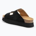 Scholl Lucie Suede infradito da donna nero 3