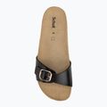 Scholl Estelle Laminated nero infradito da donna 5
