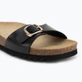 Scholl Estelle Laminated nero infradito da donna 7