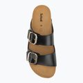 Infradito donna Scholl Josephine Nero laminato 5