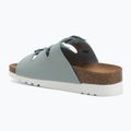 Scholl Rio Wedge Ad Med infradito da donna blu chiaro 3