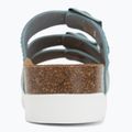 Scholl Rio Wedge Ad Med infradito da donna blu chiaro 6