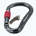 Moschettone CAMP Atom Belay Lock gun metal 2