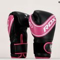 Guanti da boxe per bambini RDX JBG-4 rosa/nero 13