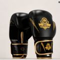 Guanti da boxe DBX BUSHIDO in pelle naturale nera B-2v13 24
