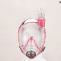 Maschera snorkeling full face Cressi Baron per bambini, trasparente/rosa 7