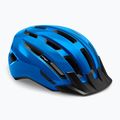 Casco da bicicletta MET Downtown blu lucido 6