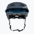 Casco bici MET Terranova blu alzavola/nero metallizzato opaco 2