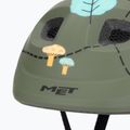 Casco da bicicletta per bambini MET Hooray verde foresta lucido 7
