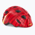 Casco da bicicletta per bambini MET Hooray rosso zebra opaco 6