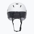 Casco da ciclismo MET Codatronica white/silver matte glossy 2