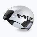 Casco da ciclismo MET Codatronica white/silver matte glossy 11