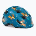 Casco da bicicletta per bambini MET Hooray blu teckel lucido 6