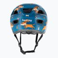 Casco da bicicletta per bambini MET Hooray blu teckel lucido 3