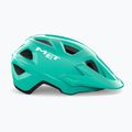 Casco da bici per bambini MET Eldar verde acqua lucido 2