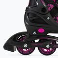 Pattini a rotelle Roces Jokey 3.0 per bambini nero/rosa 7