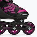 Pattini a rotelle Roces Jokey 3.0 per bambini nero/rosa 8