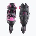 Pattini a rotelle Roces Jokey 3.0 per bambini nero/rosa 11