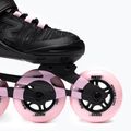 Pattini a rotelle da donna Roces Warp Thread TIF nero/rosa chiaro 6
