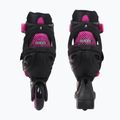 Pattini a rotelle Roces Jokey X Girl per bambini nero/rosa 5