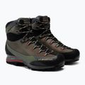 Scarponi da trekking da uomo La Sportiva Trango TRK Leather GTX rosso edera/tango 4