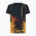 Maglietta da corsa La Sportiva Wave uomo nero/giallo 2