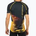 Maglietta da corsa La Sportiva Wave uomo nero/giallo 4