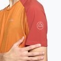 Camicia da trekking da uomo La Sportiva Compass maple saffron 3