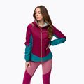 Giacca ibrida La Sportiva donna Across Primaloft rosso prugna topazio