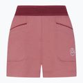 Pantaloncini da arrampicata La Sportiva donna Joya blush red plum